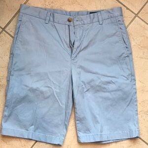 Vineyard Vines Blue Flat Front Shorts Classic Chino Style